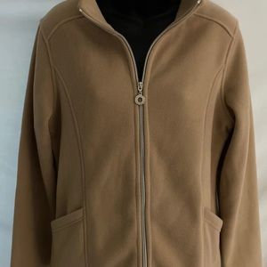 Barrage brand fleece zip up jacket Size Large